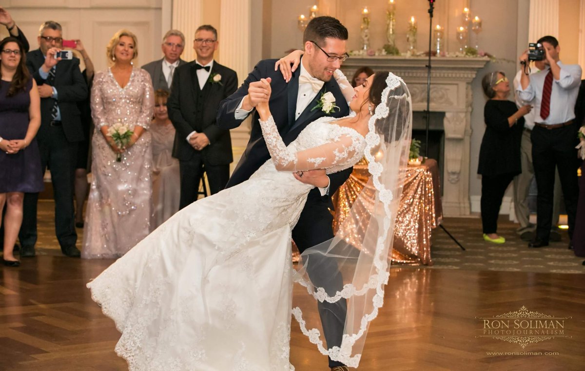 Wedding Dance Lessons in Fair Lawn - Bride and Groom in a Dance Pose